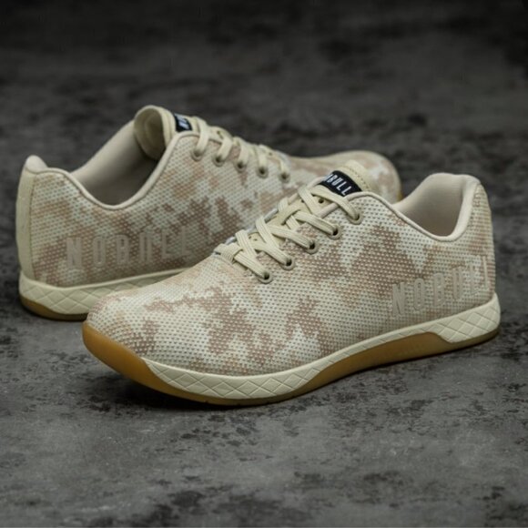 Nobull Camo Trainer in Limestone sz 8 - Picture 1 of 8